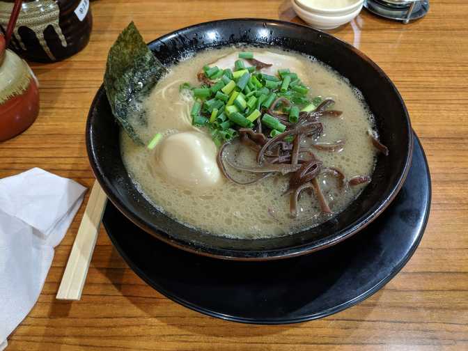 A ramen restaurant, Ootsuka: yummy.