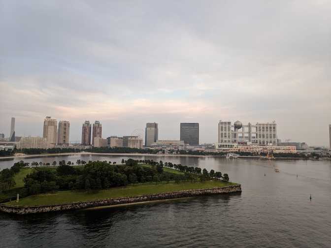 View of Odaiba.