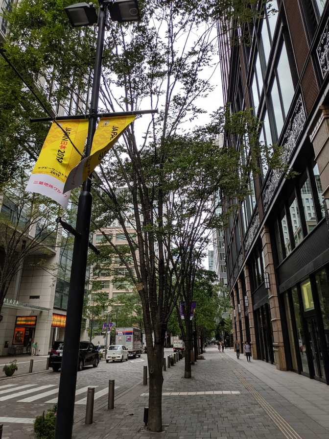 Naka-dori Street, Marunouchi.