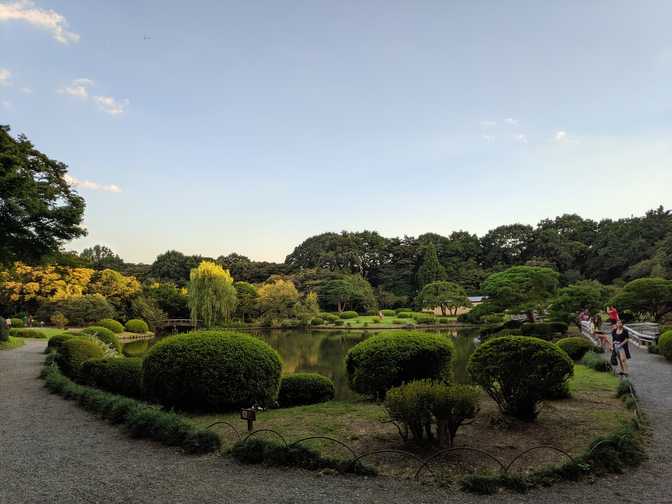 One of the main attractions, the traditional garden. There were also two
tea houses nearby where you could enjoy tea and
sweets.