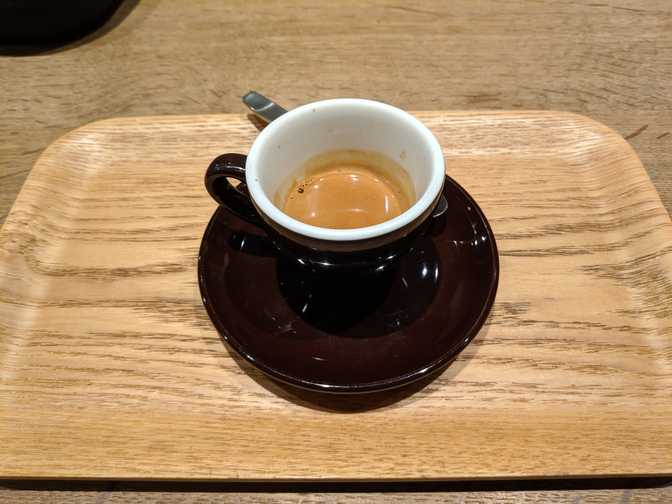 Coffee Valley, Ikebukuro: Brazil light roast.