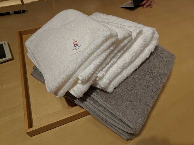 Our towels.