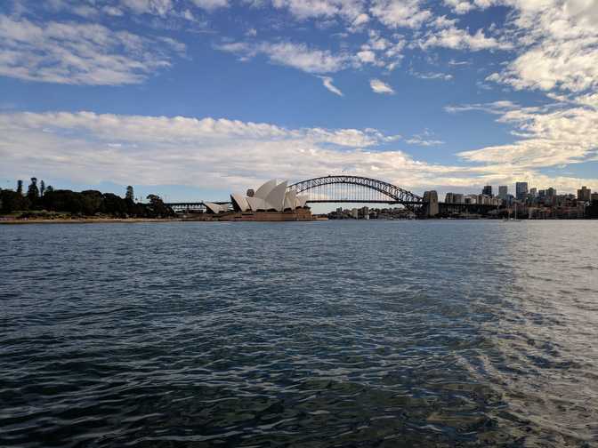 Random picture that I took of Sydney Harbour