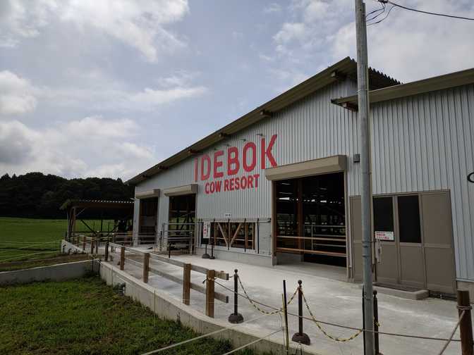 Idebok Cow resort, Fujinomiya: we spotted this and couldn't resist stopping
to take a look.